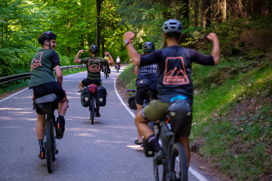 Ruprecht Rides Fahrradladen Heidelberg Bikepacking Gravel starkes Team