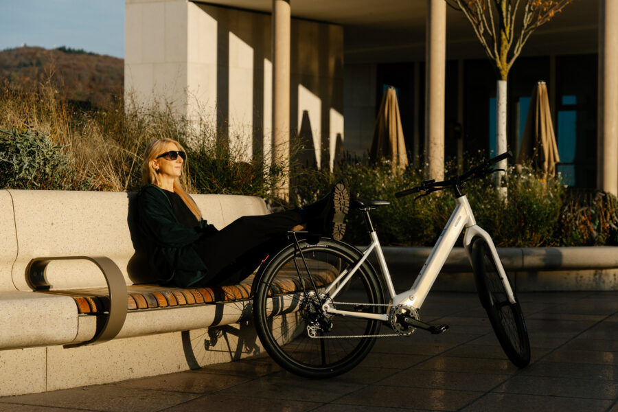 Neues Coboc Skye City E-Bike in der Bahnstadt Heidelberg 1
